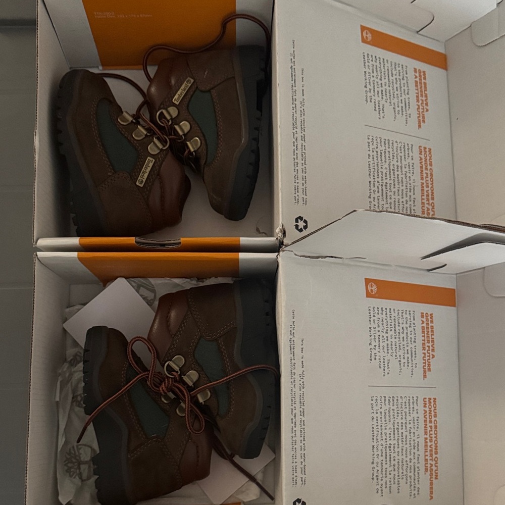 Timberland Kids Boots - Brown and Green